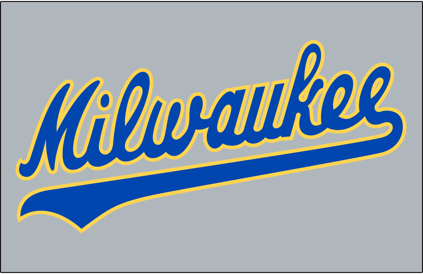 Milwaukee Brewers 1990-1993 Jersey Logo iron on transfers for clothing...